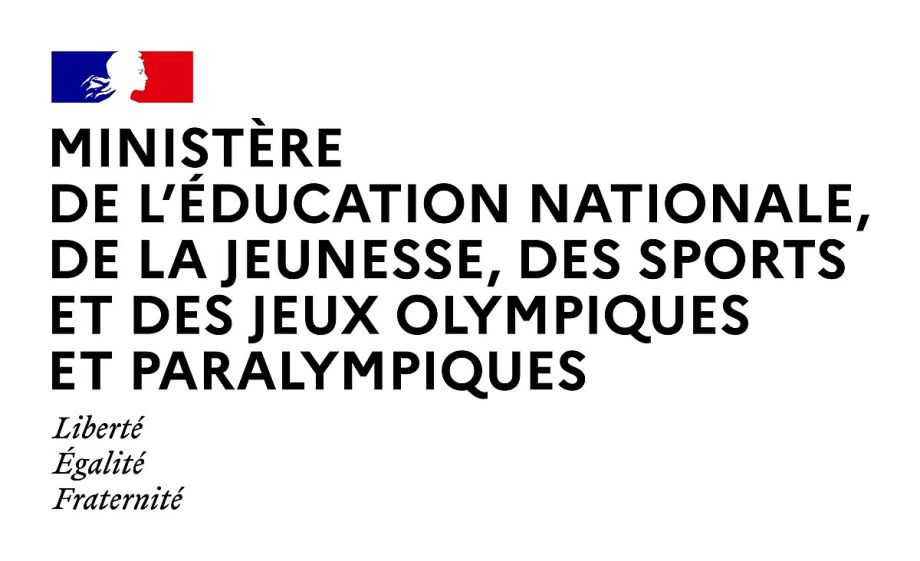 MIN Education Nationale et Jeunesse Sports Jeux Olympiques Paralympiques RVB